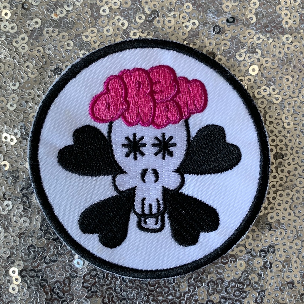 Dream Skull Round Patch